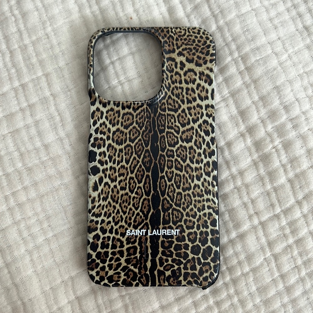 Saint Laurent IPhone 13 Pro case